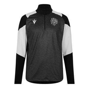 Macron Mens Barbarians FC Sweatshirt / Black/White